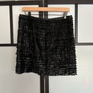 Max Studio Specialty products faux leather skirt. Medium